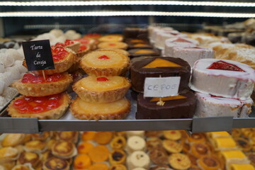 sweets pastries from the bakery