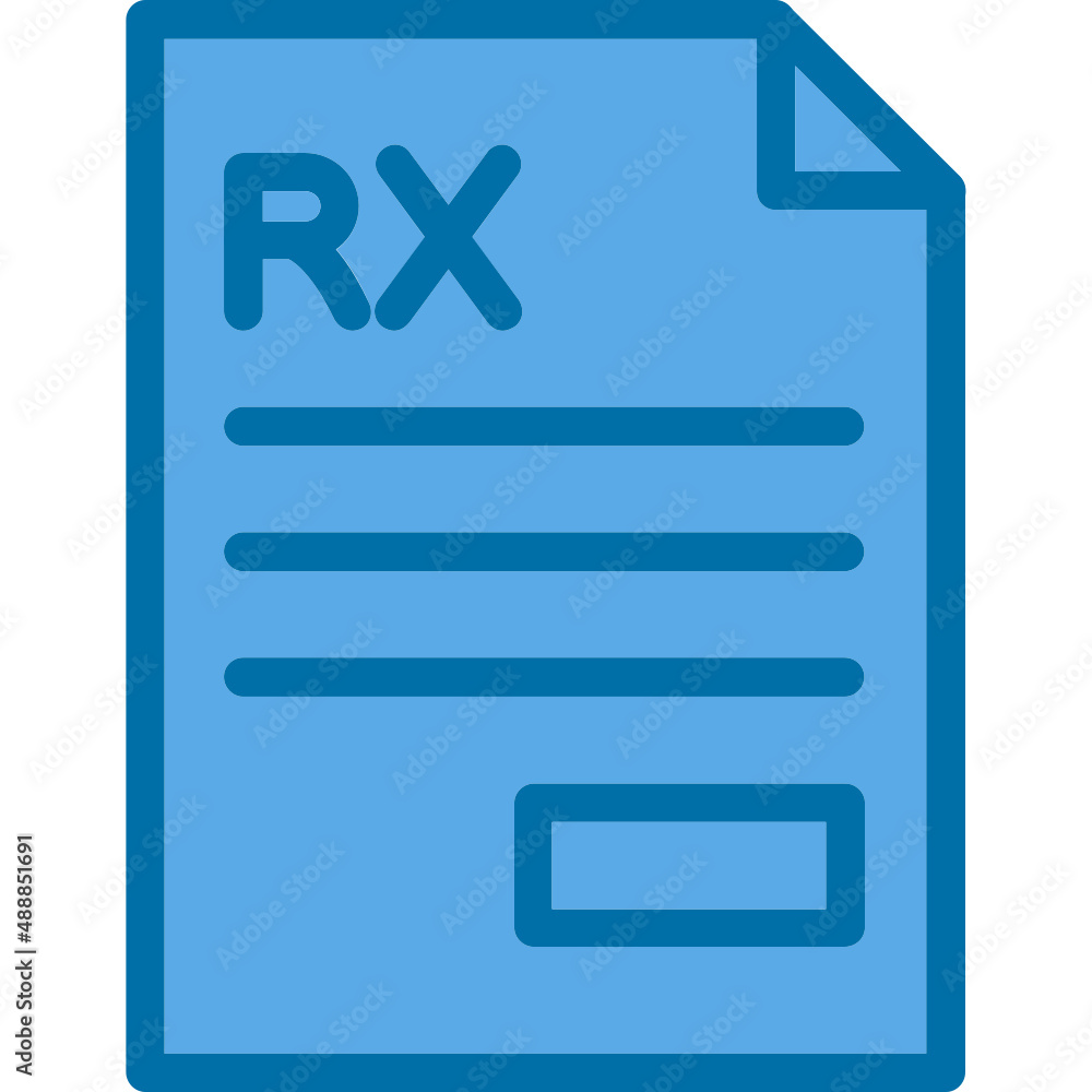 Sticker Prescription Icon