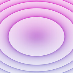 Abstract rippled circle background. content area. 3d rendering.