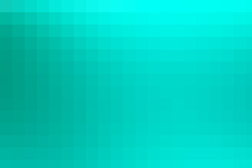Smooth gradient aquamarine squared texture