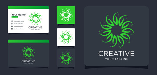 flowers and leaves beauty and fashion design inspiration