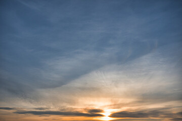 Fototapeta na wymiar Himmel Wolken