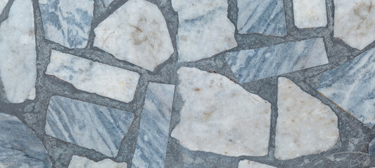 texture of natural stone, the masonry is stone on cement. Stone wallpaper, background and decor concept
