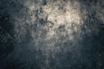 Dark and dirty concrete background with a rippled, grunge-stlye structure