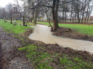 River Werre in Bad Meinberg