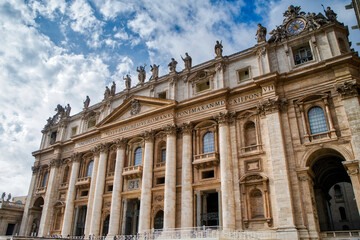 Fototapeta na wymiar Saint Peter in Rome