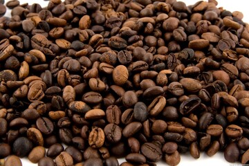 Detalle de granos de café