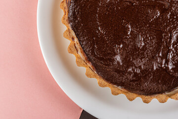 Alpino chocolate pie with dough