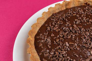Alpino chocolate pie with dough