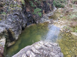 San Michele Delle Formiche baths. Tuscany, Italy.