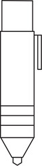 Pen Icon - black & white