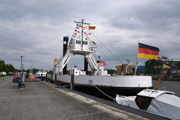 Wolgast, historische Dampfeisenbahnf&auml;hre