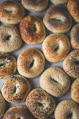 Fresh bagels