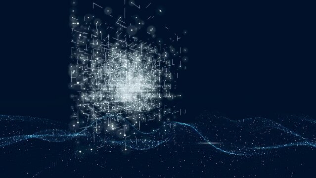 デジタルクラウド化によるデジタルトランスフォーメーションのイメージ　5Gサイバーセキュリティコンセプト