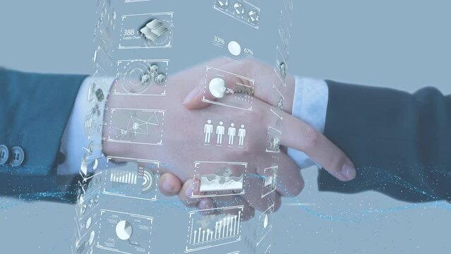 デジタルクラウド化によるデジタルトランスフォーメーションのイメージ　5Gサイバーセキュリティコンセプト