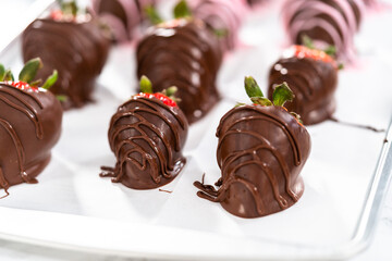 Chocolate dipped strawberries