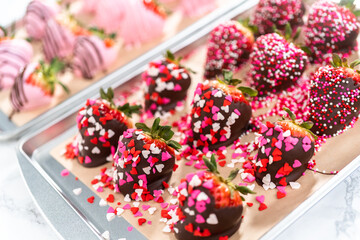 Chocolate dipped strawberries