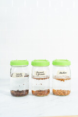 Growing sprouts in a jar