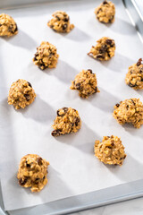 Soft Oatmeal Raisin Walnut Cookies