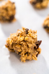 Soft Oatmeal Raisin Walnut Cookies