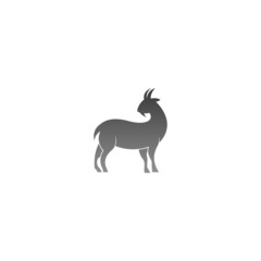 Goat logo icon illustration template