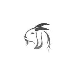 Goat logo icon illustration template