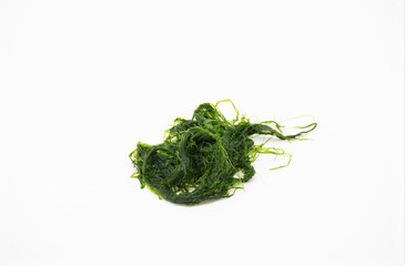 Maesaengi Korean food ingredients that can be collected in the winter sea on a white background