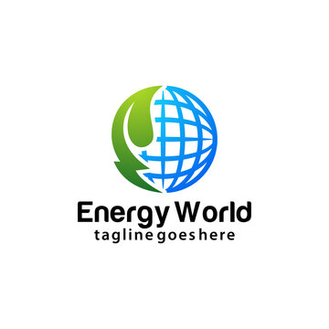 World Energy Logo Design Template