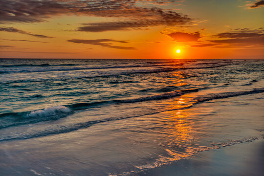 "Sunset At Miramar Beach"