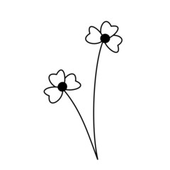 Decorative flower illustration