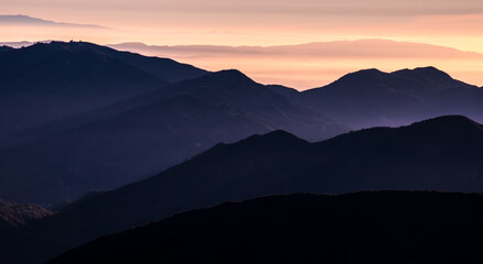 Big Sur Wilderness Sunrise