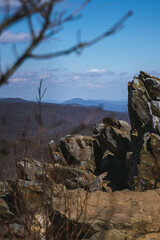 Hawksbill Peak in Shenandoah National Park!