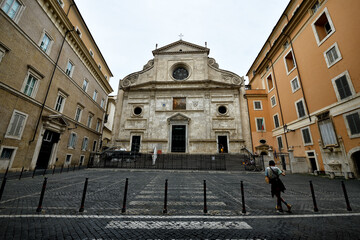 Street city of Roma, Italy 