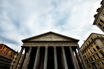 Street city of Roma, Italy 