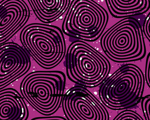 abstract grunge background with circles