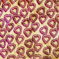 Fototapeta premium abstract hearts
