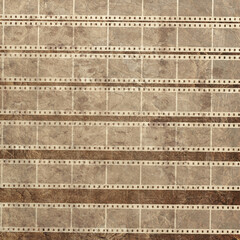 grunge background with film stripe
