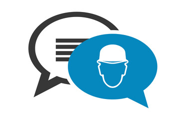 Logo port du casque.