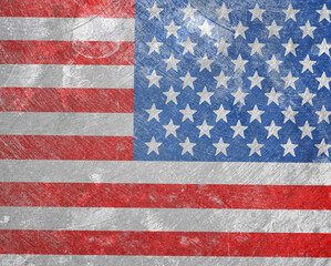 Obraz premium Grunge USA flag