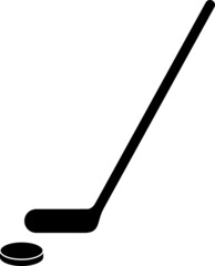 Hokey stick vector icon on white background..eps