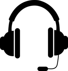  Headphones Vector Icon. Vector illustration.eps