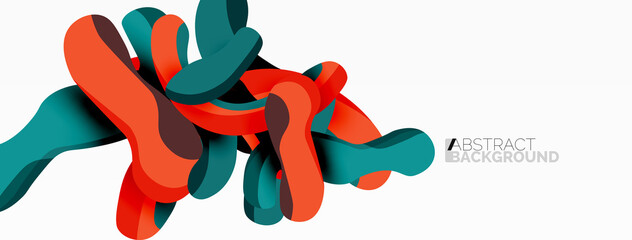 Creative geometric wallpaper. Splash liquid wave fluid shapes background. Techno business template for wallpaper, banner, background or landing