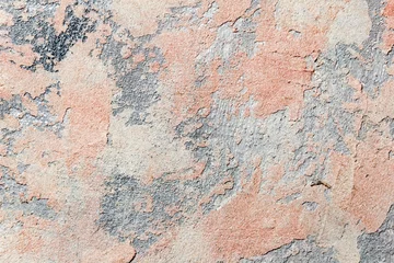 Papier Peint photo autocollant Vieux mur texturé sale surface recouverte de plâtre décoratif avec un motif chaotique, des taches multicolores