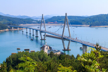 고흥군 소록도와 소록대교