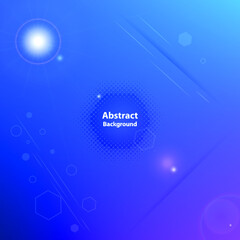 Abstract colorful background design template