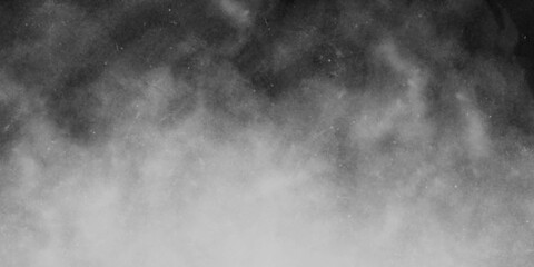 Fog or Smoke on black Background. Smoke Abstract or fog in mist and steam with air space and light effect at night in magic black dark background. Modern grunge design. Watercolor Vector illustration.