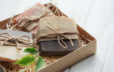 Handmade soap bars