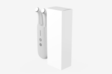 Facial Massagers Skin Tightening Facial Microcurrent Toning Device beauty products anti aging for women or men. 3d illustration