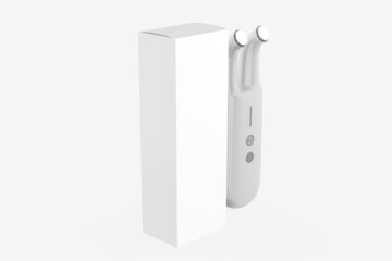 Facial Massagers Skin Tightening Facial Microcurrent Toning Device beauty products anti aging for women or men. 3d illustration