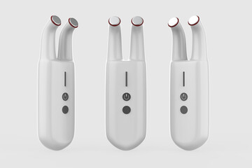 Facial Massagers Skin Tightening Facial Microcurrent Toning Device beauty products anti aging for women or men. 3d illustration